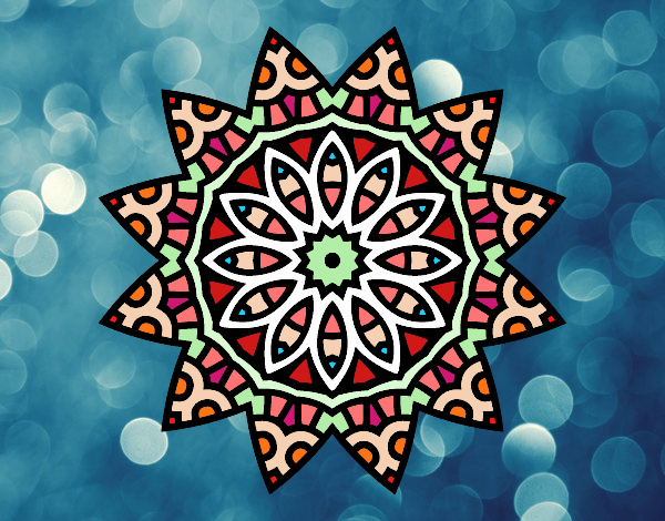 Mandala estrella