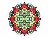 Mandala flor de primavera