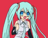 Miku Hatsune vocaloid