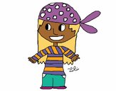 Niña pirata