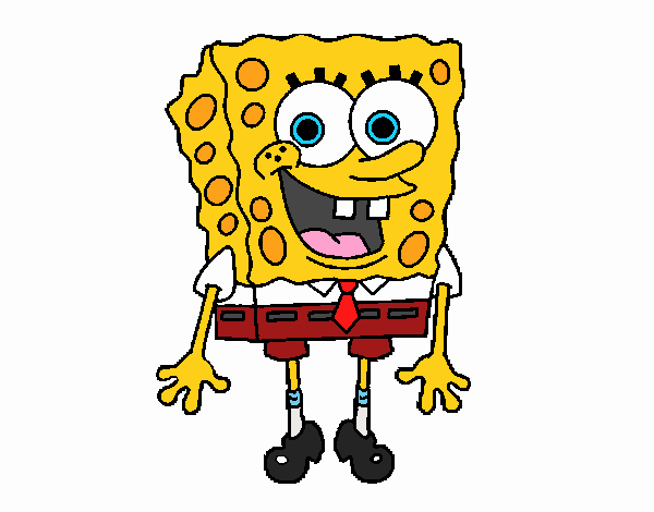 Bob Esponja alegre