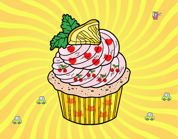 Cupcake de limón