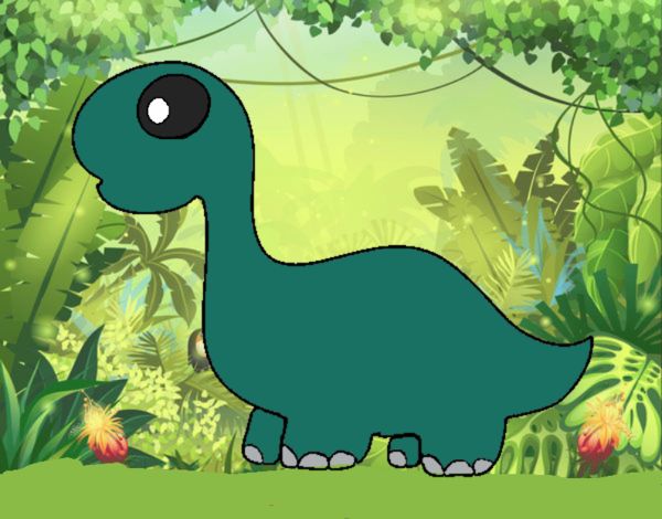 Diplodocus bebé