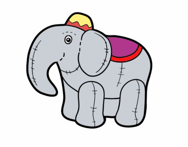 Elefante de trapo