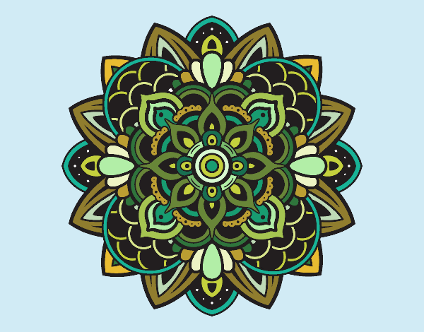 Mandala decorativa