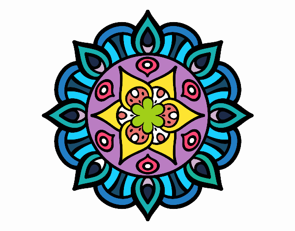 Mandala vida vegetal