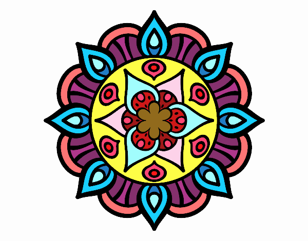 Mandala vida vegetal