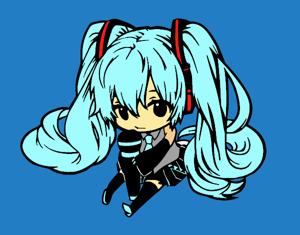 Miku Chibi vocaloid