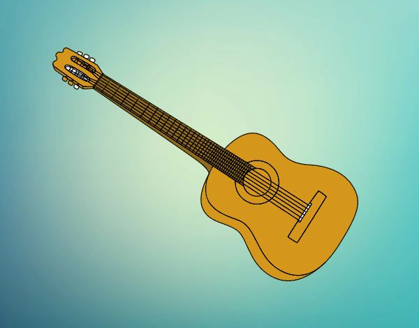 Una guitarra española