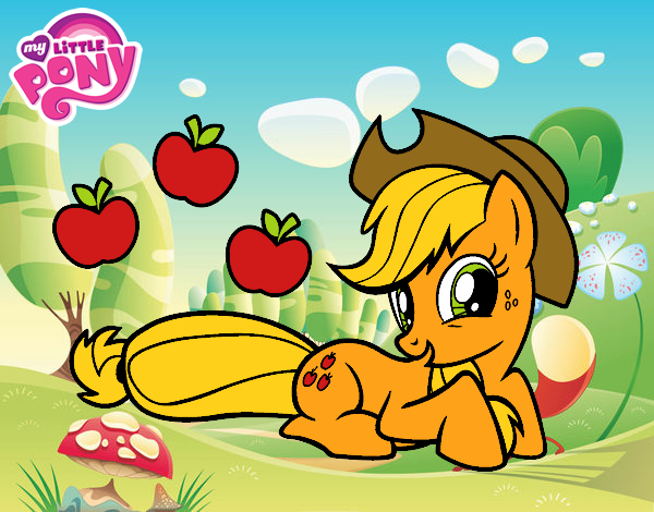 Applejack y sus manzanas