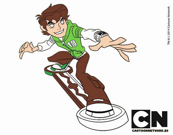 Ben 10 skateboard