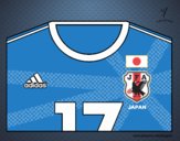 Camiseta del mundial de fútbol 2014 de Japón