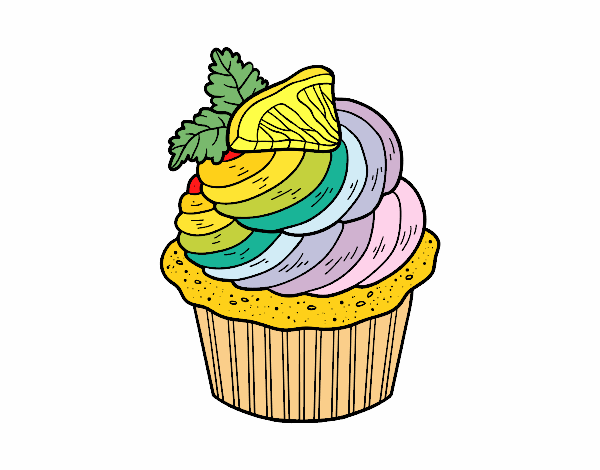 Cupcake de limón