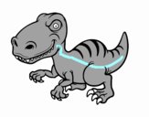 Dinosaurio velociraptor