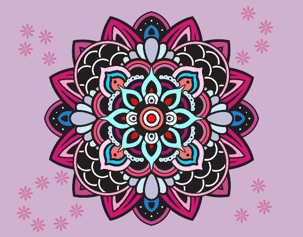 Mandala decorativa