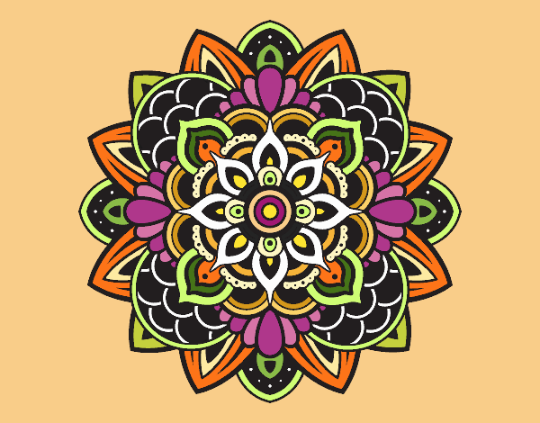 Mandala decorativa