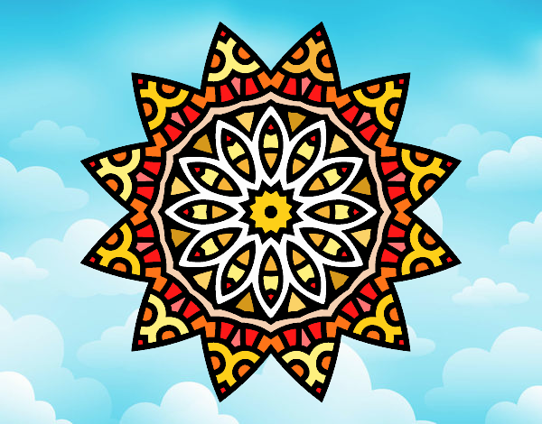 Mandala estrella