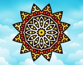 Mandala estrella