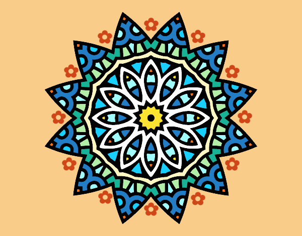 Mandala estrella