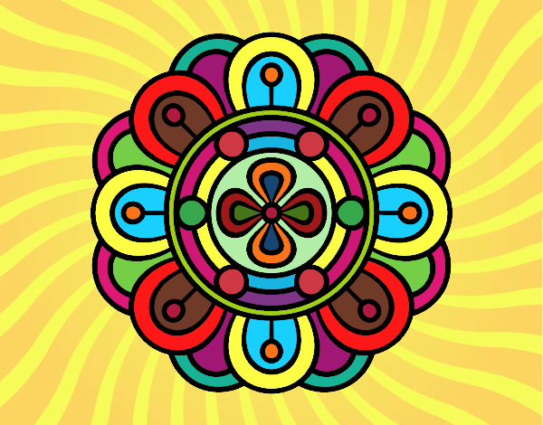 Mandala flor creativa