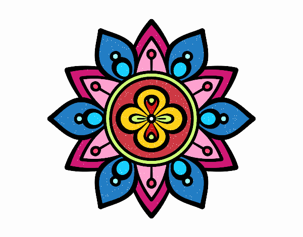 Mandala flor de loto