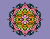 Mandala flor de primavera