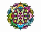 Mandala flor de primavera