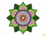 Mandala flor estelar