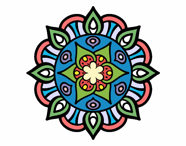 Mandala vida vegetal