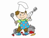 Niño cocinero