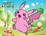 Pikachu en Pokémon Art Academy