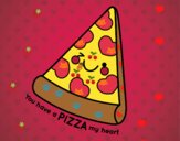 You have a pizza my heart