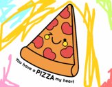 You have a pizza my heart