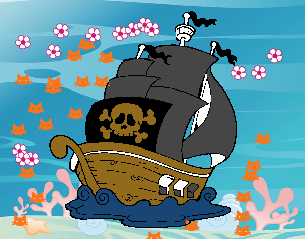 Barco de piratas