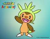 Chespin saludando