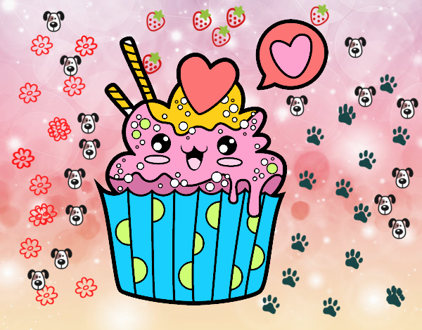 Cupcake kawaii