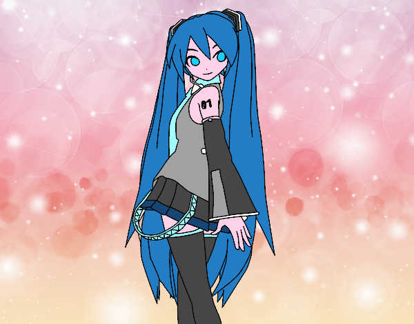 Hatsune Miku vocaloid