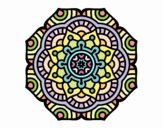 Mandala flor conceptual