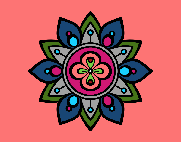 Mandala flor de loto