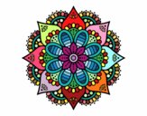 Mandala flor de primavera