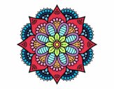 Mandala flor de primavera