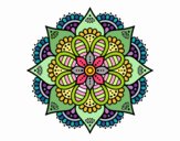 Mandala flor de primavera