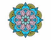 Mandala flor de primavera