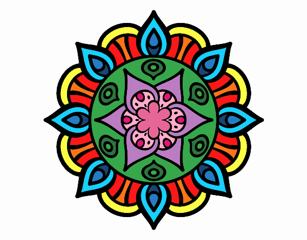 Mandala vida vegetal