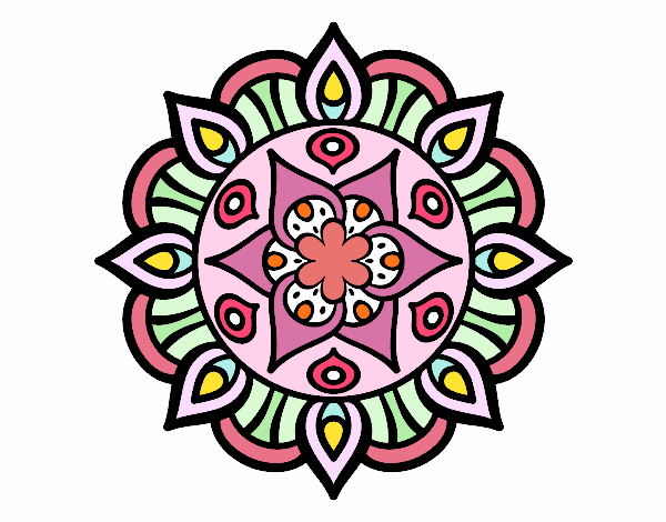 Mandala vida vegetal