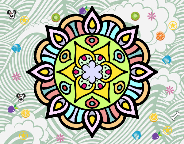 Mandala vida vegetal