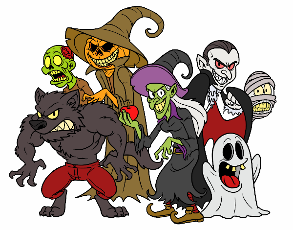 Monstruos de Halloween