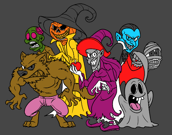 Monstruos de Halloween