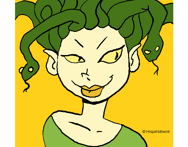 Mujer medusa