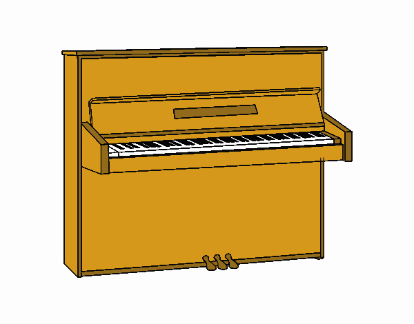 Un piano de pared